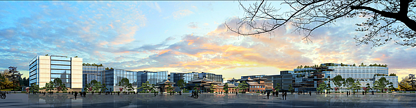 金融高地拔地而起 项目建设热火朝天—— 丝路(西安)前海园预计6月底全面建成